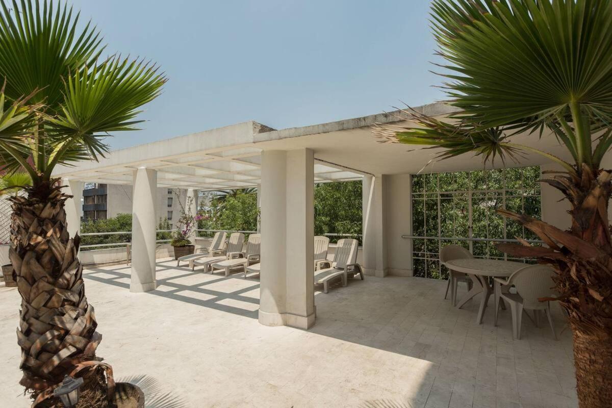 Condesa Residence 7 Stylish 2 Bedroom, 1 Bathroom Residence Accentuating Expansive Interiors Mexico Extérieur photo